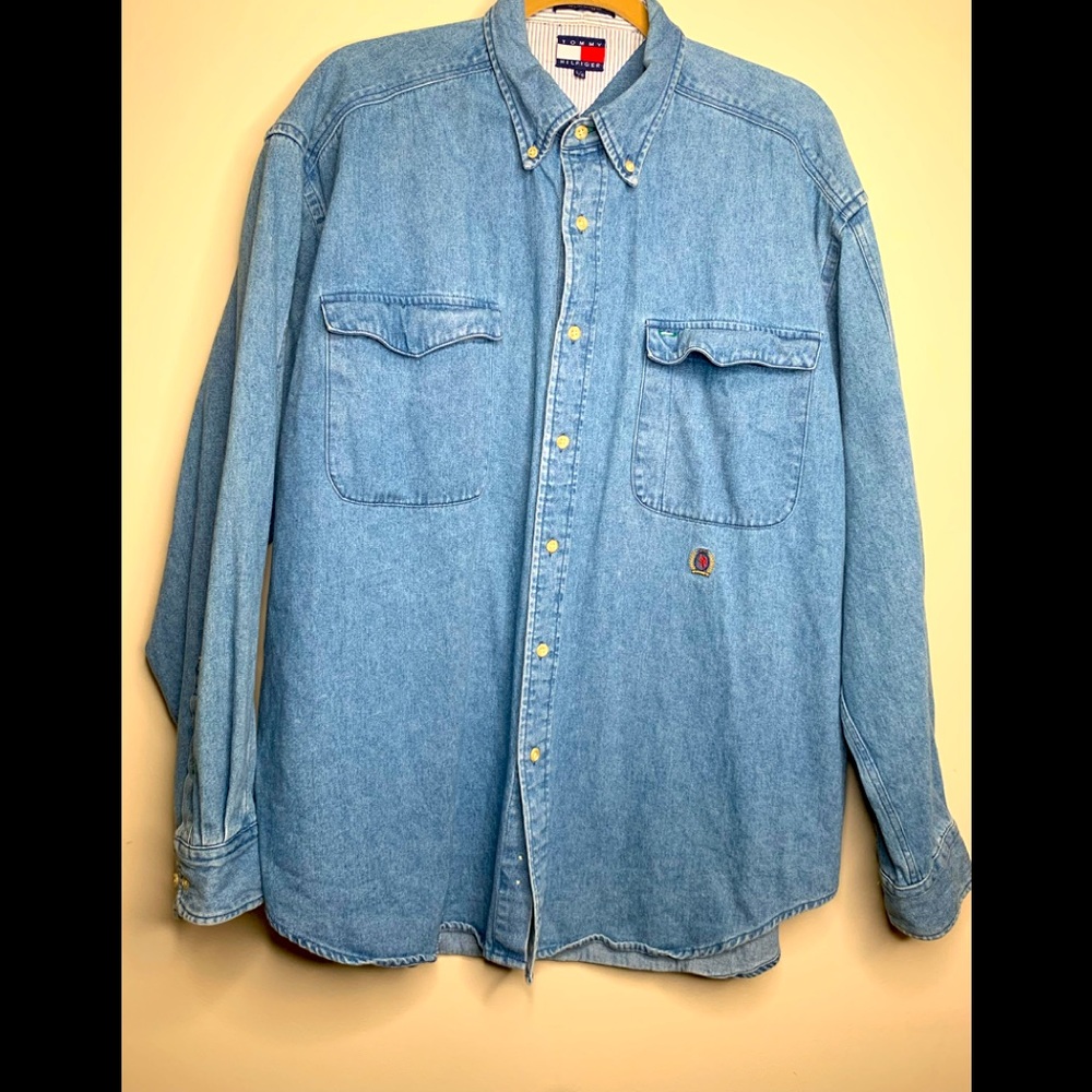 Vintage Tommy Hilfiger Denim Shirt